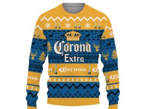 Corona Extra Shirts Beer Vintage Logo-3D Sweatshirt - Image 1
