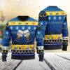 Corona Extra Snowflake Pattern Ugly Christmas Sweater - Image 1
