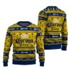 Corona Extra Snowing Christmas Ugly Christmas Sweater - Image 1