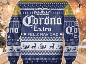 Corona Extra Ugly Christmas Sweater Unisex - Image 1