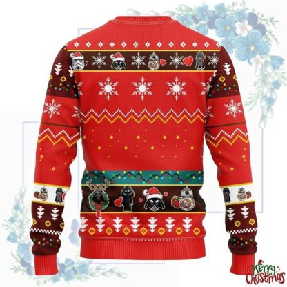 cosmic battles cute ugly christmas sweater 2 Cosmic Battles Cute Ugly Christmas Sweater - Image 2