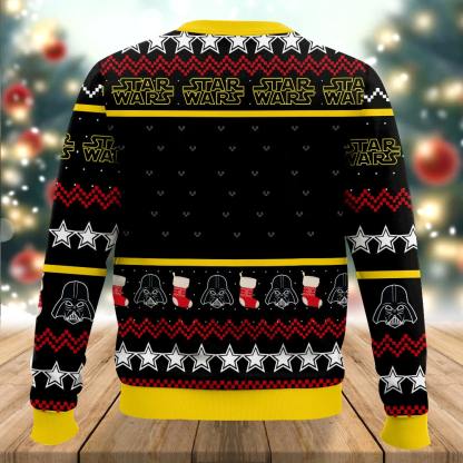cosmic battles funny whos your daddy ugly christmas sweater 2 Cosmic Battles Funny Whos Your Daddy Ugly Christmas Sweater - Image 2