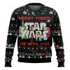 Cosmic Battles Merry Force Be With You Ugly Christmas Sweater - Image 1