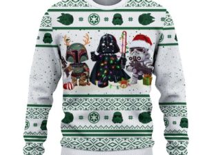 Cosmic Battles Ugly Christmas Sweater Gift For Dad - Image 1