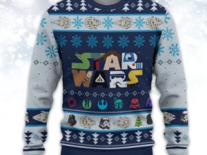 Cosmic Battles Ugly Christmas Sweater Gift For Family - Image 1