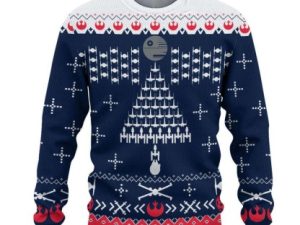 Cosmic Battles Ugly Christmas Sweater Men And Women Christmas Gift - Image 1