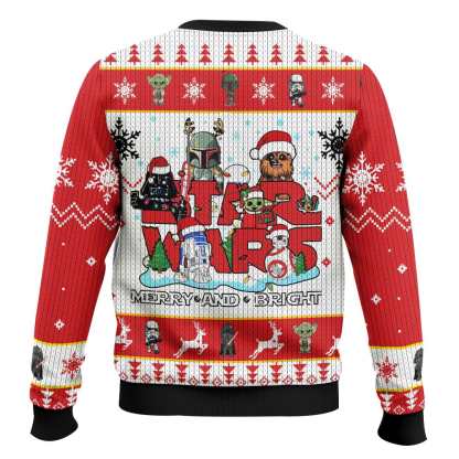 cosmic battles ugly christmas sweater present 2 Cosmic Battles Ugly Christmas Sweater Present - Image 2