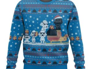 Cosmic Battles Ugly Christmas Sweater Xmas Gift - Image 1