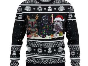Cosmic Battles Ugly Christmas Sweater Xmas Gift Holiday Gift - Image 1