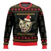 Coughing Cat Meme Ugly Christmas Sweater - Image 1