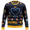 Courage Is The Key Kingdom Hearts Ugly Christmas Sweater - Image 1