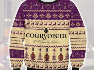 Courvoisier Ugly Christmas Sweater - Image 1