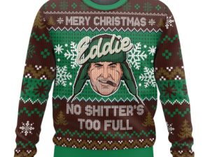 Cousin Eddie National Lampoons Ugly Christmas Sweater - Image 1