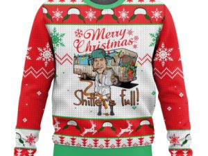 Cousin Eddie National Lampoons Ugly Christmas Sweater Holiday Gift - Image 1