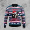 Cow Dairy Christmas Ugly Christmas Sweater - Image 1