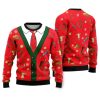Cowboy Cardigan Ugly Christmas Sweater - Image 1