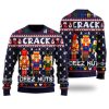 Crack Deez Nuts Ugly Christmas Sweater - Image 1