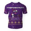 Crown Royal American Merry Christmas, Snoopy House Cute Fan Gift-3D Unisex T-Shirt - Image 1