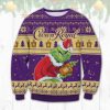 Crown Royal Grinch Ugly Christmas Sweater Holiday Gift - Image 1