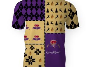 Crown Royal Merry Christmas And -3D Unisex T-Shirt - Image 1