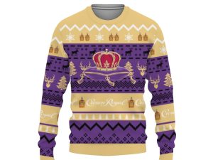 Crown Royal Shirts For Men With Vintage For Sale-3D Sweatshirt - Image 1