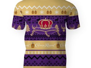 Crown Royal Shirts For Men With Vintage For Sale-3D Unisex T-Shirt - Image 1
