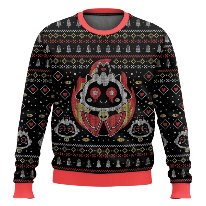 cult of the lamb ugly christmas sweater 1 Cult Of The Lamb Ugly Christmas Sweater - Image 1