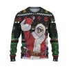 Custom Funny Holiday Streamer Swag Santa Ugly Christmas Sweater - Image 2
