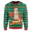 Custom Ugly Cat Christmas Sweater - Image 1