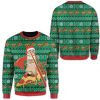 Custom Ugly Cat Christmas Sweater - Image 2
