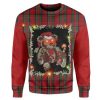 Custom Ugly Christmas Bear Christmas Sweater - Image 1