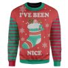 Custom Ugly Christmas Bear Sweater - Image 1