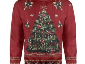 Custom Ugly Christmas Carolina Colours Christmas Sweater - Image 1