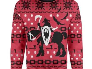 Custom Ugly Christmas Death Dealer Christmas Sweater - Image 1