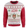 Custom Ugly Christmas Delta Sigma Theta Christmas Sweater - Image 1