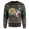 Custom Ugly Christmas Ghost Sweater - Image 1