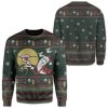 Custom Ugly Christmas Ghost Sweater - Image 2