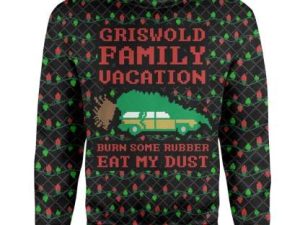 Custom Ugly Christmas Griswold Family Vacation Christmas Sweater - Image 1
