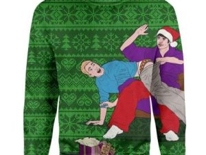 Custom Ugly Christmas Naughty Christmas Sweater - Image 1