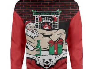 Custom Ugly Christmas One Night Only Christmas Sweater - Image 1
