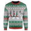Custom Ugly Christmas Road Sweater - Image 1