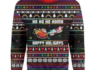 Custom Ugly Christmas Santa Sweater Holiday Custome - Image 1