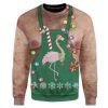 Custom Ugly Christmas Santa Sweater Holiday Gift - Image 1