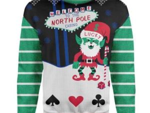 Custom Ugly Christmas Santa Sweater Holiday Gift Holiday Gift - Image 1