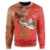 Custom Ugly Christmas Santa Sweater With Full Size - Image 1