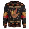 Custom Ugly Gobble Christmas Sweater - Image 1