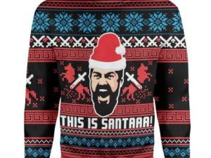Custom Ugly This Is Sata Christmas Sweater - Image 1