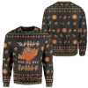 Custom Ugly Turkey Christmas Sweater Holiday Gift - Image 2
