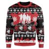 Custom Ugly Zombieland Christmas Sweater - Image 1