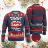 Cute Cat Wake Me Up When Its Christmas Chillin Ugly Christmas Sweater - Image 1